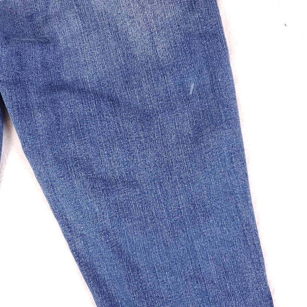 J. Crew Straight Leg Distressed Boyfriend Blue Jeans - Picture 5 of 6